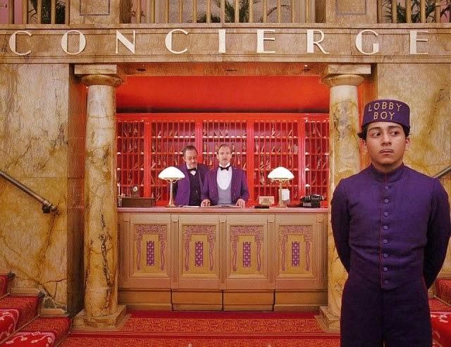 Grand Budapest concierge reference